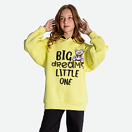 Kız Çocuk Sarı Sweatshirt