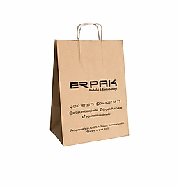 BURGU SAPLI KRAFT ÇANTA ESMER 18*8*24