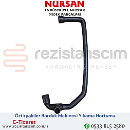 ÖZTİRYAKİLER-OBY-BARDAK YIKAMA MAKİNESİ ÇE YIKAMA HORTUMU