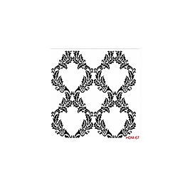 Home Decor Midi Stencil 22*22 cm hdm-67