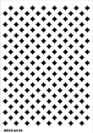 Modern Etnik Stencil MECS-A4-05 (25x36)