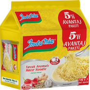 INDOMIE 5'Lİ PAKET TAVUKLU NOODLE 8 li
