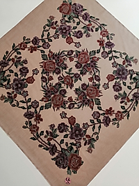 Kanaviçe desen berivan yazma