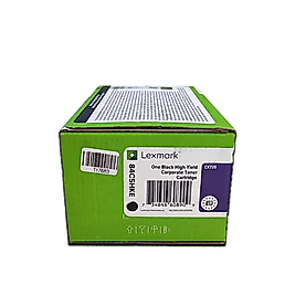 LEXMARK 84C5HKE CX725 25.000 SAYFA SİYAH CORPORATE TONER;
