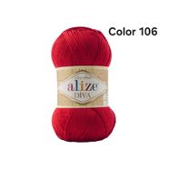 ALİZE DİVA COLOR 106-KIRMIZI