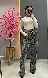 Bisiklet Yaka Uzun Kollu Crop