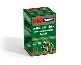 Kiki Excellent Sürüngen ve Amfibiler İçin Fosfor Kalsiyum Tozu 100 Gr