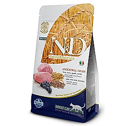 ND Düşük Tahıllı Kuzu Yaban Mersini Kedi Maması 1,5 Kg