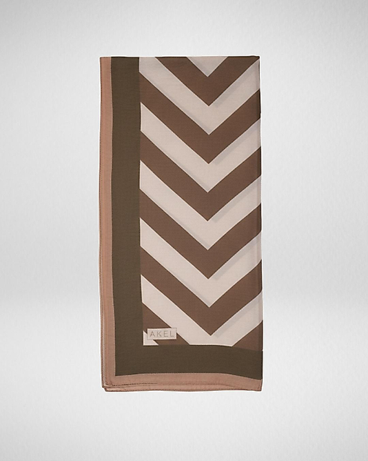 Spring Eşarp Yeni Desen Üçgen Desen