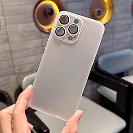 iPhone 14 Pro Kamera Lens Korumalı Sert Plastik Telefon Kılıfı
