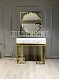85 CM AYNA 90X30X100 CM DRESUAR GOLD Z08