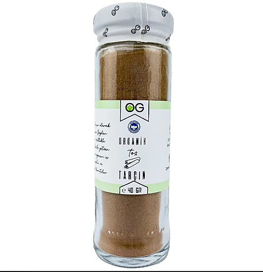 OG Organik Toz Tarçın 40 Gr
