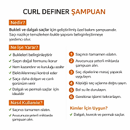 BAMBOO BASED CURL DEFINER SHAMPOO 500 ML.