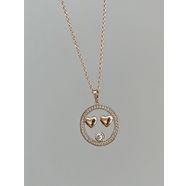 Xuping Rose-Gold Gülenyüz Kolye