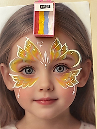 Krep Split Cake Yüz Boyası (Renk Geçişli Profesyonel Palet) 40 gr