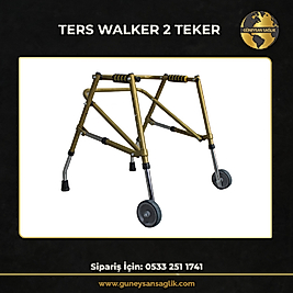 Ters Walker 2 Tekerlekli