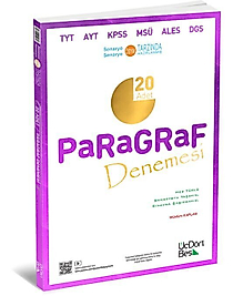 ÜçDörtBeş Yayınları Paragraf 20 Adet Denemesi 2025
