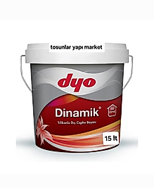 Dyo Dinamik Silikonlu Dış Cephe Boyası  15 LT renk seçiniz boran 7770