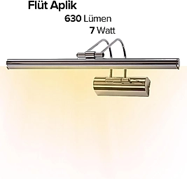 Şarjlı Flüt Aplik