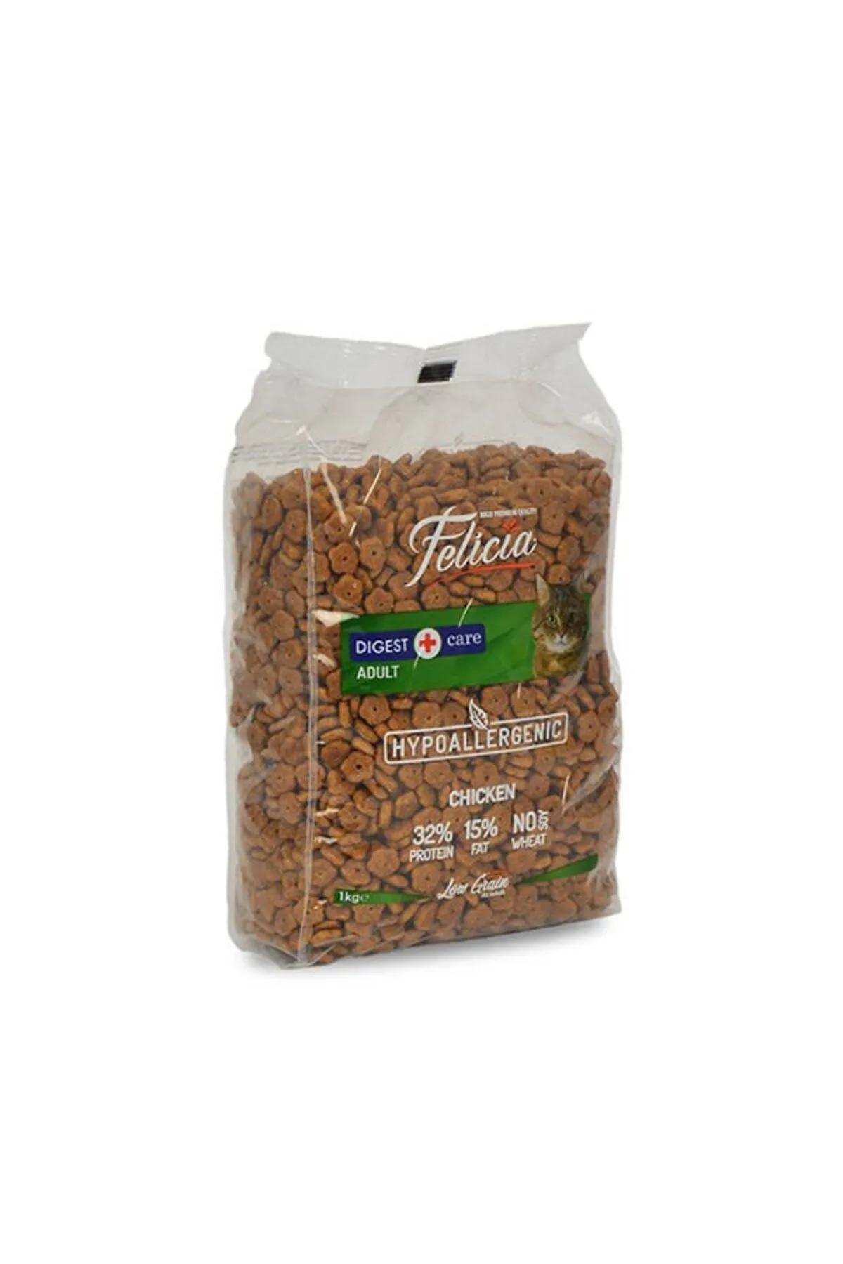 Felicia Hypoallergenic Tavuklu Düşük Tahıllı Yetişkin Kedi Maması 1 Kg