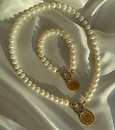 Pearl Round Bracelet | Bileklik