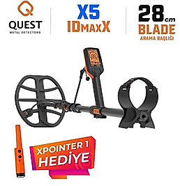 Quest X5 Dedektör - 28cm Başlıklı