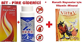 Sipertoks  100 Ml + Pergan 100 Gr + Vittav  100 Gr