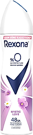 Rexona Kadın Sprey Deodorant Mystic Love%0 Alüminyum 48 Saat Koruma 150 ml