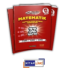 8.Sınıf Sil Süpür Matematik Konu Bitirme Denemeleri Maraton Yayıncılık 2025