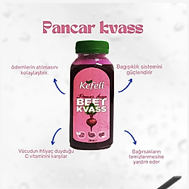 Pancar kvas 12 adet 250 ml